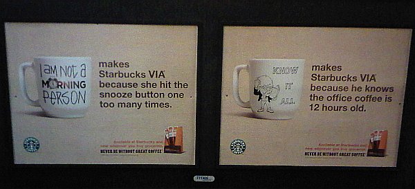 Example Ads Showing Starbucks Stories